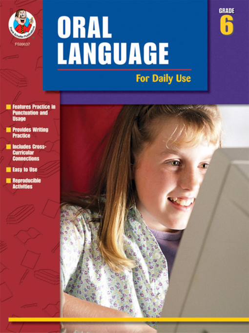 Cover image for Oral Language for Daily Use, Grade 6